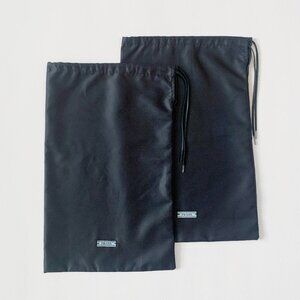 Prada Dust Bag Navy Shoe Organizer Drawstring Storage Gift Luxury Designer
